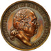Frankreich, Medaille, Louis XVIII, Académie Ebroïcienne, 1832, Petit, VZ