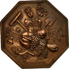 France, Token, Société centrale d'Horticulture, Rouen, 1836, Girault