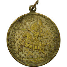 France, Medal, Jeanne d'Arc, EF(40-45), Brass