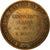 Francia, Token, Napoléon III, Monument Erigé à La Bourse, 10 Centimes, 1854