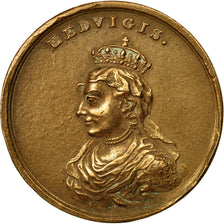 Poland, Medal, Stanislas II, Hedvigis, AU(50-53), Copper-Brass