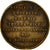 Francia, Token, Mariage de Napoléon III et Eugénie à Notre Dame, 1853