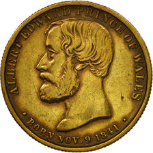 Reino Unido, Token, Alfred Edward, Cathédrale Saint-Paul, Londres, 1872, MBC+