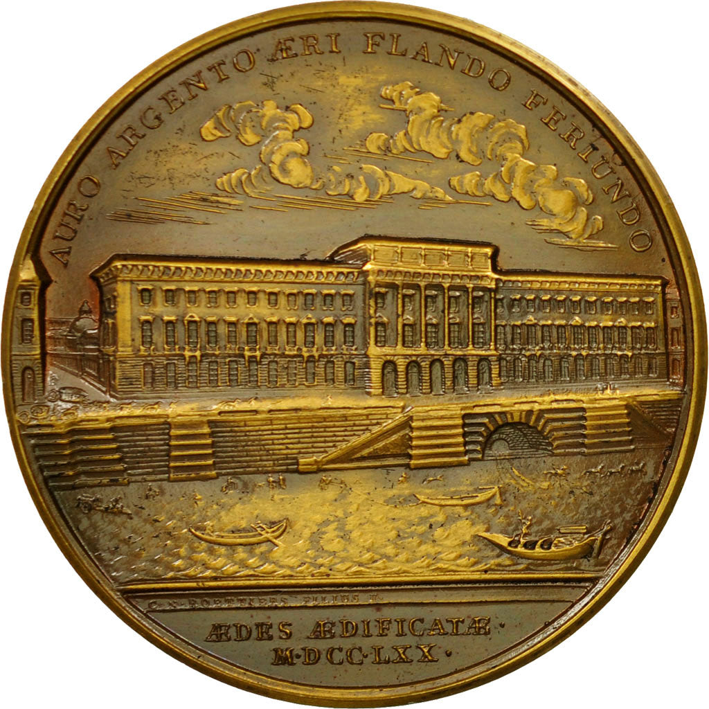 France, Jeton, Foire de Paris, Stand de la Monnaie, 1959, SUP+, Bronze