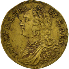 France, Token, Louis XV, Prise de Fontarabie, VF(30-35), Copper, Feuardent:13216