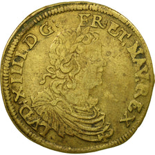 France, Token, Louis XIV, Nuremberg, Rechenpfennig, EF(40-45), Brass