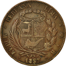 Peru, Medal, Mariano Necochea, Directeur de la Maison des Monnaies, 1837