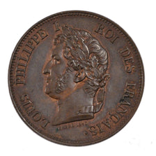 FRANCE, 1 Décime, 1840, Paris, MS(65-70), Bronze, Gadoury #212, 9.70