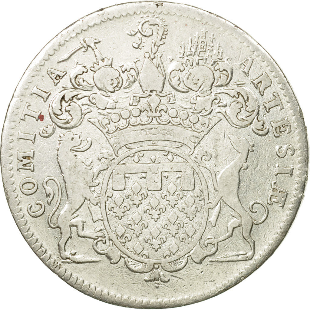 Frankrijk, Token, Louis XV, Etats d'Artois, Emission de 1732, FR+, Zilver