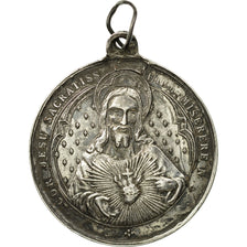 France, Medal, Religion, Jésus, AU(50-53), Silver