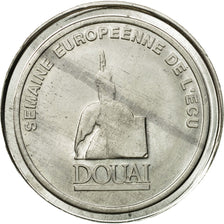 France, Token, Ecu, Union du Commerce Douaisien, 1991, MS(60-62), Base Metal