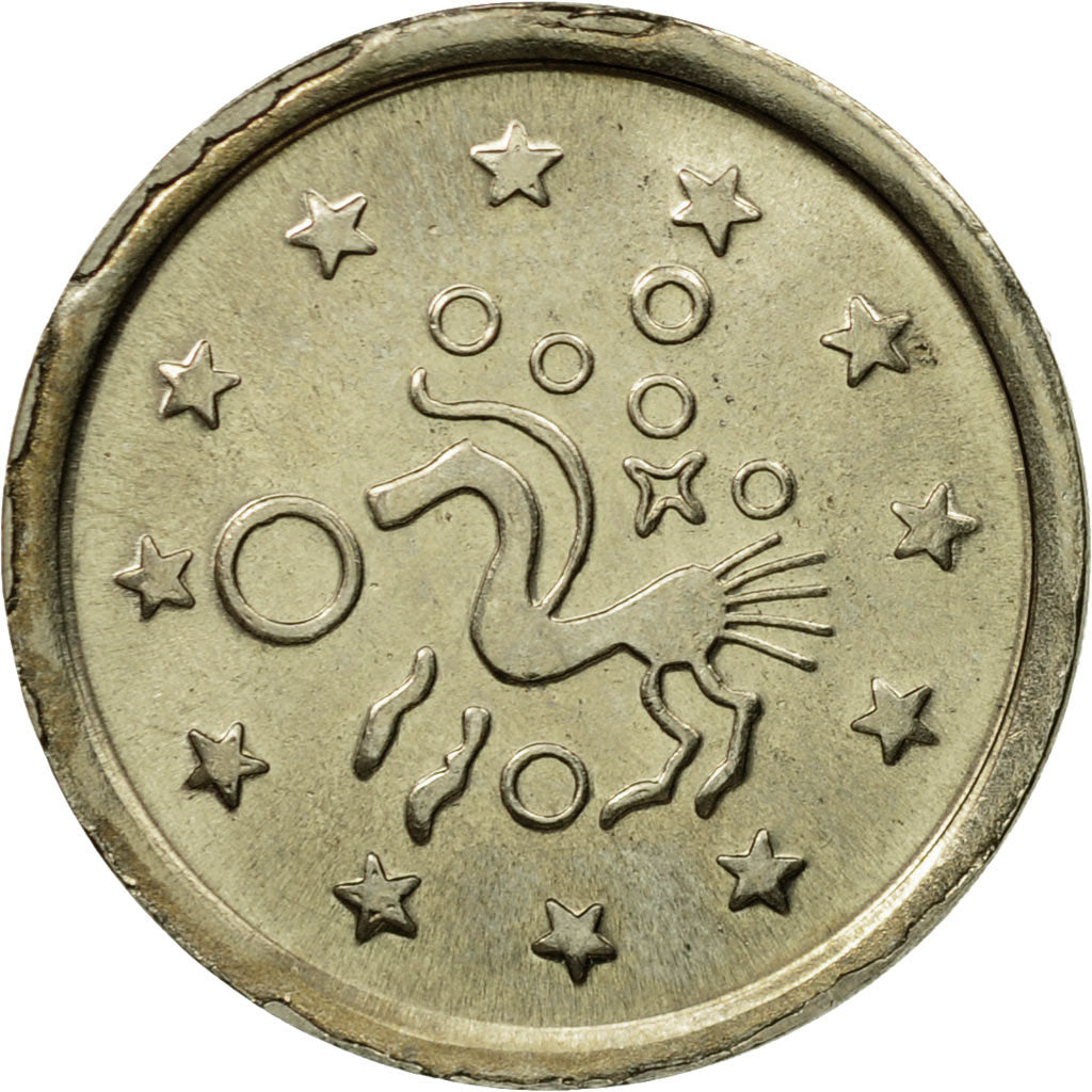 Francia, Token, 2 Ecu Moneta Nova Europae, 1991, SPL+, Rame-nichel