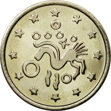 France, Token, 10 Ecu Moneta Nova Europae, 1991, MS(64), Copper