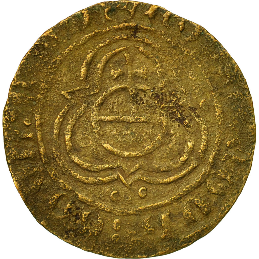 France, Jeton, Nuremberg, Jeton de Compte au Type du Gold Gulden, TB, Laiton