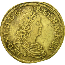 France, Token, Louis XIV, Nuremberg, AU(50-53), Brass