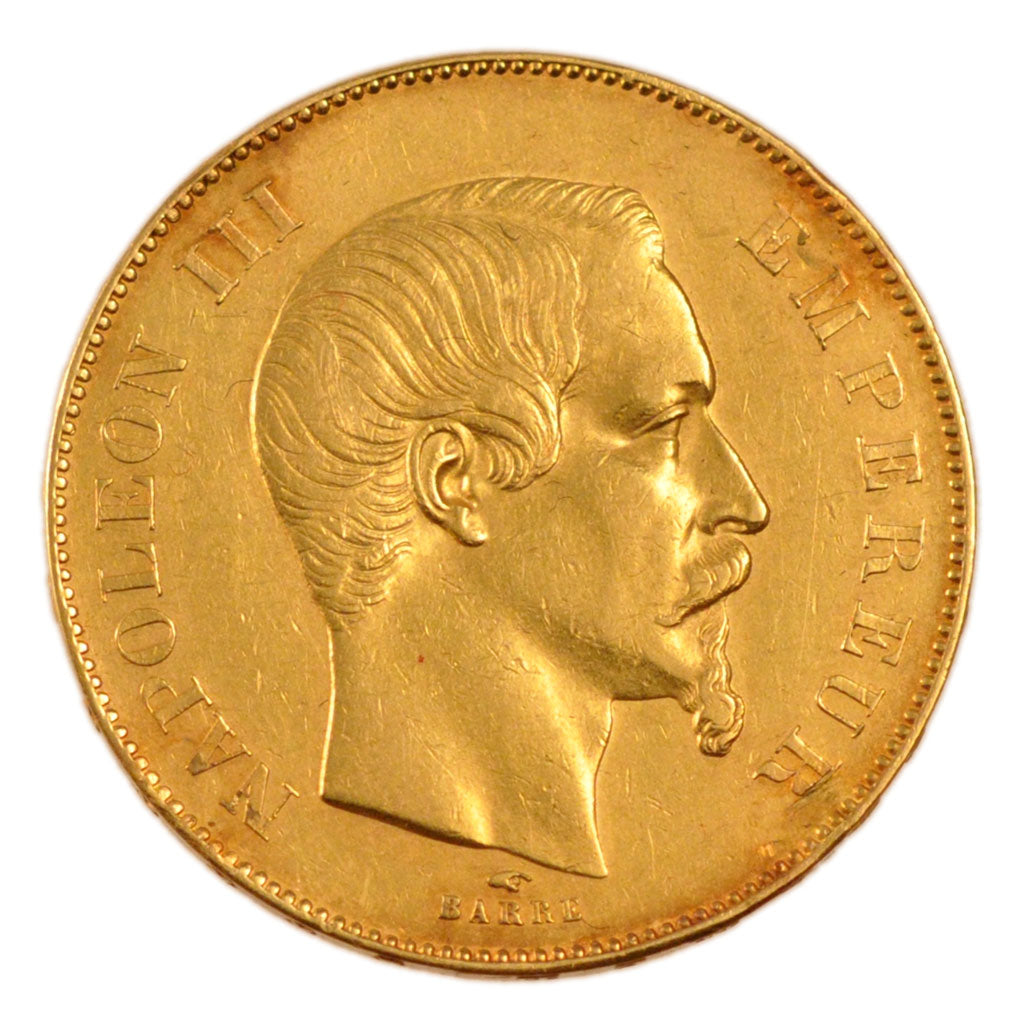 50 Francs or Napoléon III Tête Nue