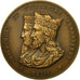 Francia, medaglia, Hôpitaux Civils de Lyon, Childebert, Schmitt, SPL, Bronzo