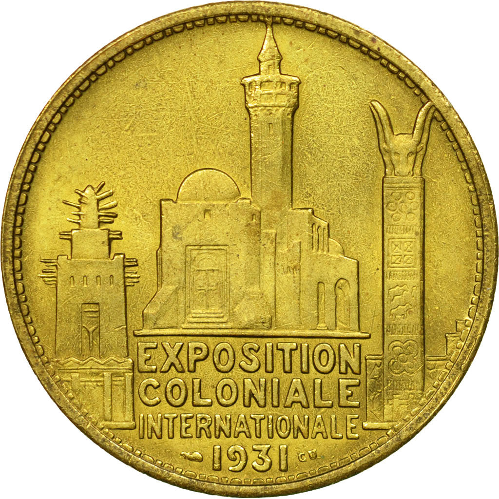 France, Medal, Coffret Exposition Coloniale de Paris, 1931, Desvignes