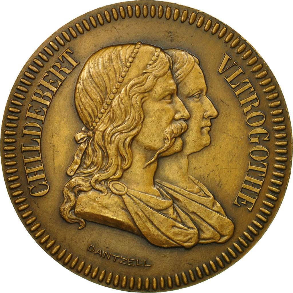 Francia medaglia Hôpitaux Civils de Lyon Childebert Dantzell SPL ...