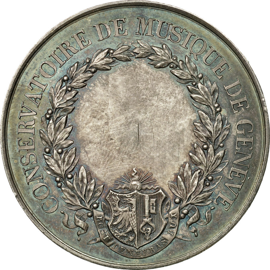 Switzerland, Medal, Conservatoire de Musique de genève, Mognetti, MS(60-62)