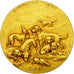 France, Medal, Exposition Canine d'Avignon, 1930, Rivet, AU(55-58), Gilt Bronze