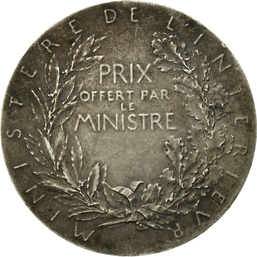 Frankreich, Medaille, Prix Offert par le Ministre de l'Intérieur, Roty, SS+