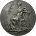 France, Medal, Ecole Nationale de Musique d'Aix, Rivet, MS(60-62), Silvered