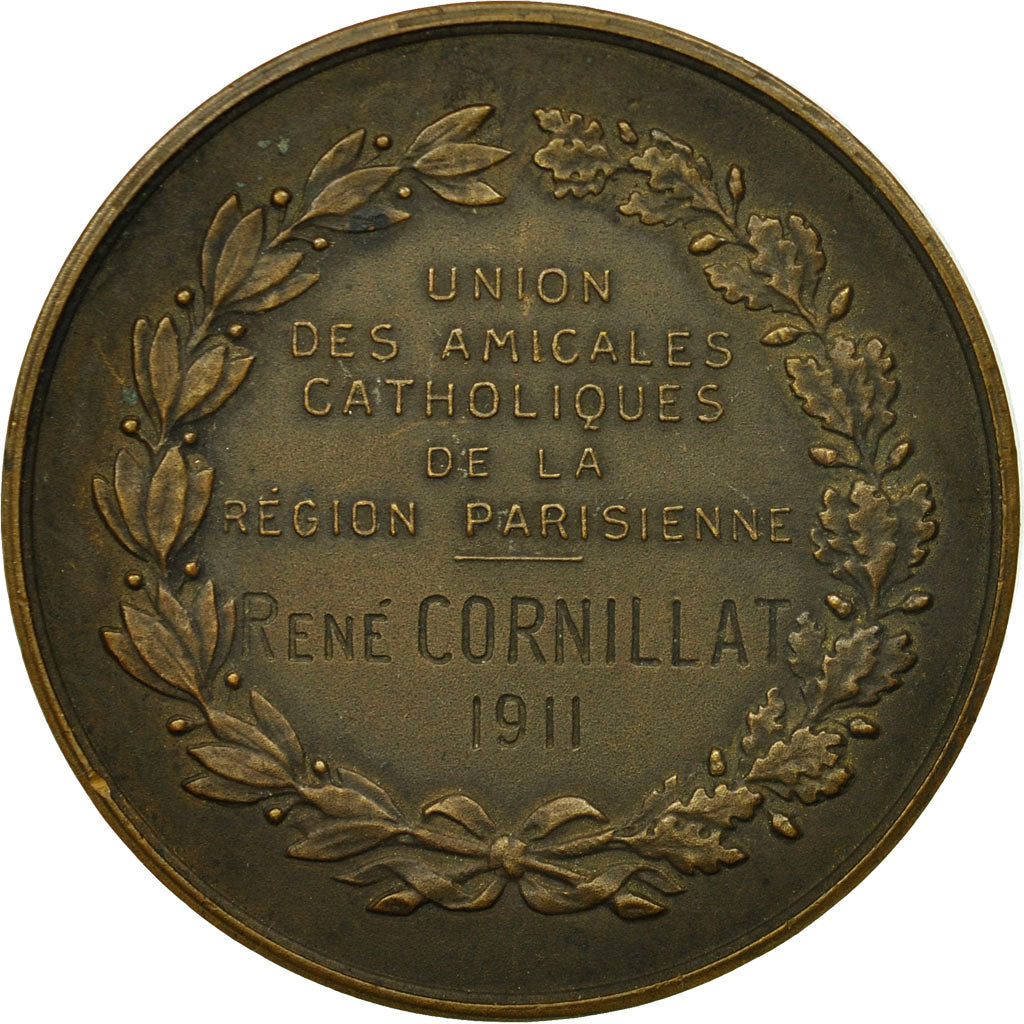 Frankreich, Medaille, Union des Amicales Catholiques de la Région Parisienne