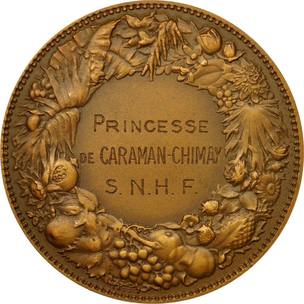 Francia, medaglia, Prix d'Horticulture, 1956, Alphée Dubois, SPL, Bronzo