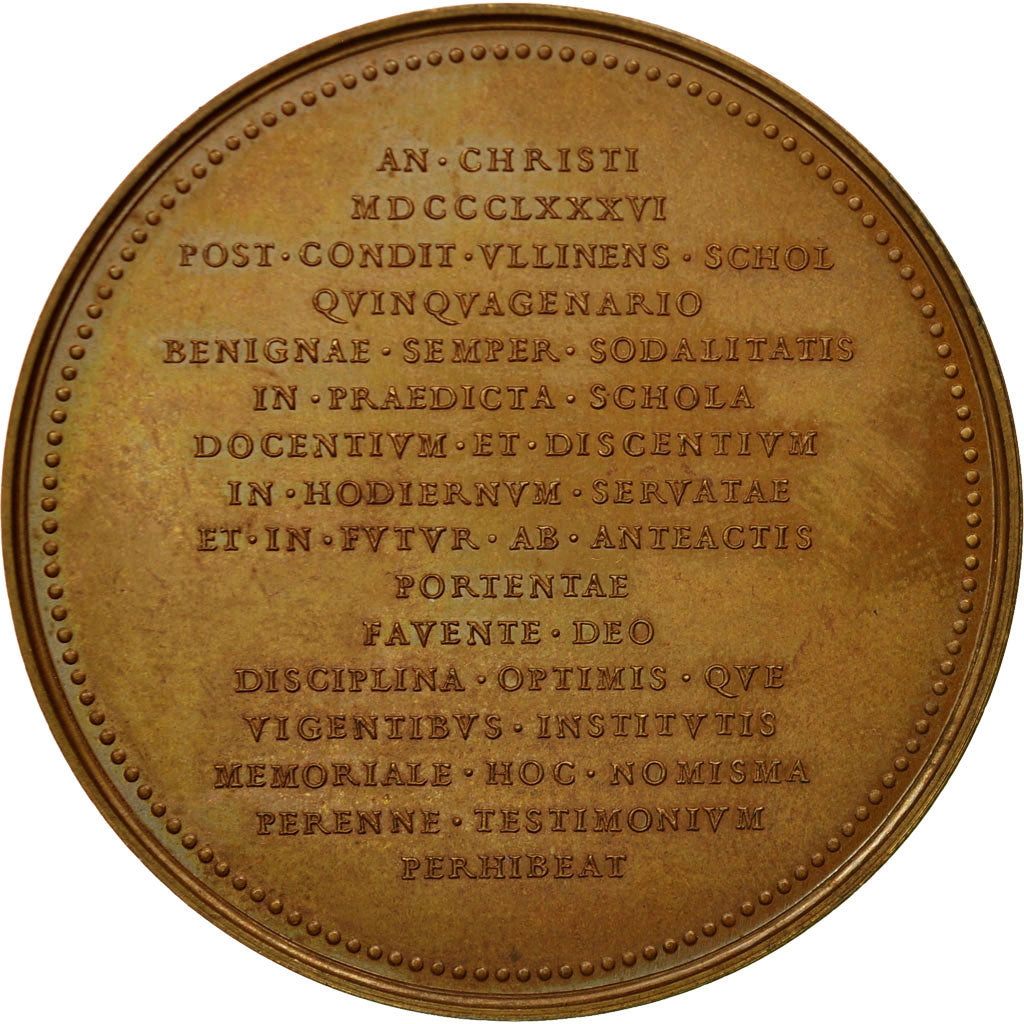 Francja, Medal, St.Dauphin, L.R. captier, Undated, Poncet, MS(63), Bronze