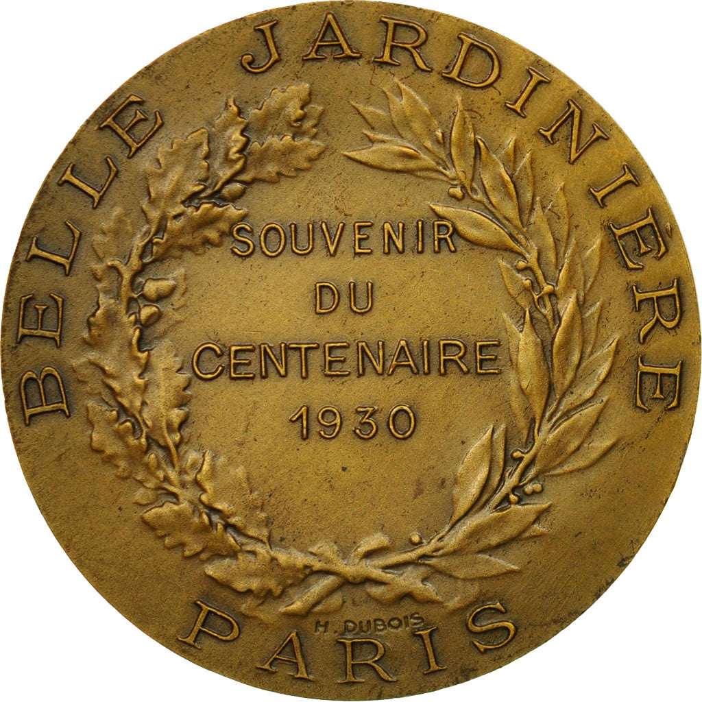 France, Medal, Belle Jardinière, Souvenir du Centenaire, Paris, 1930, Dubois.H
