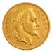 FRANCE, Napoléon III, 50 Francs, 1862, Strasbourg, KM #804.2, AU(55-58), Gold, G