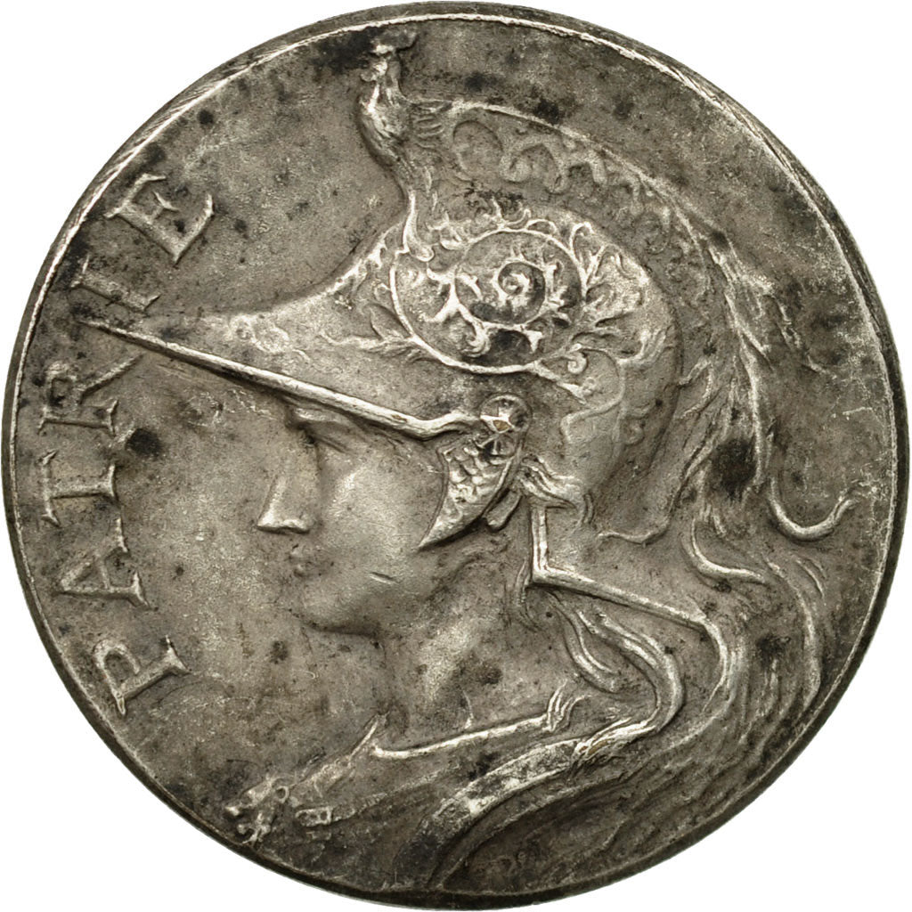 Francia, medalla, Patrie, Marianne Casquée, MBC+, Bronce plateado