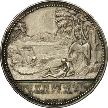 France, Token, Dispensaire général de Lyon, Penin, AU(55-58), Silver