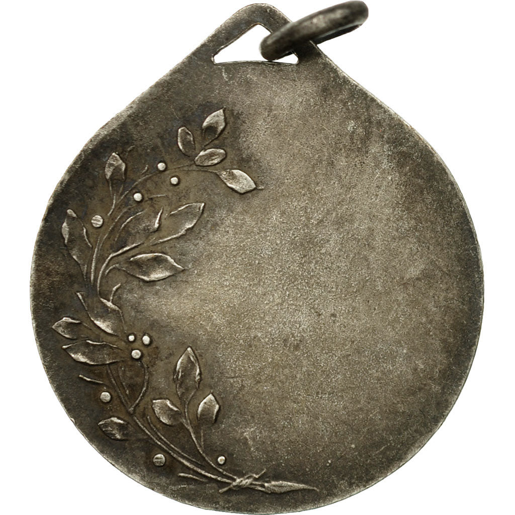 France, Médaille, Sport, Tennis, Fraisse, TTB+, Silvered bronze