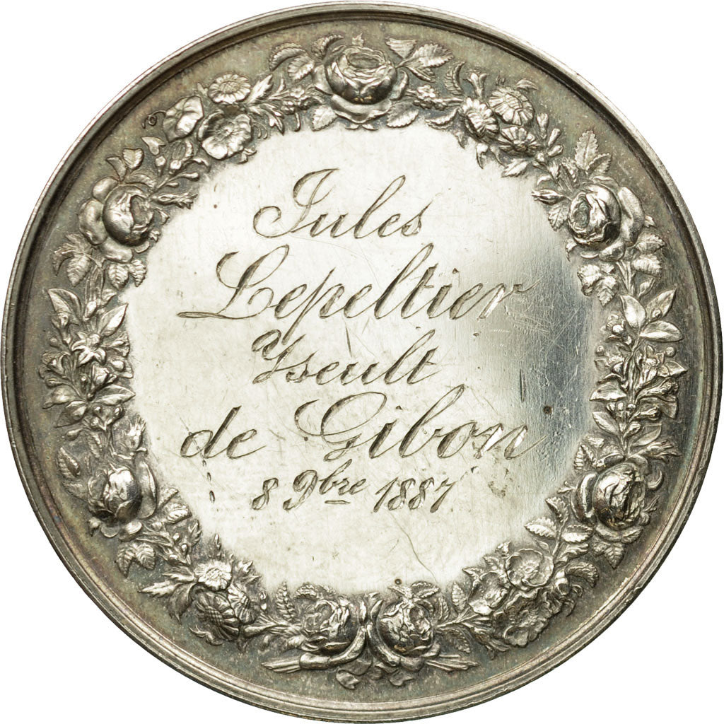 Francia, medaglia, Mariage, Religion, 1887, Merley, SPL-, Argento