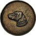 France, Médaille, Exposition Canine, Marseille, 1887, Bescher, TTB+, Vermeil