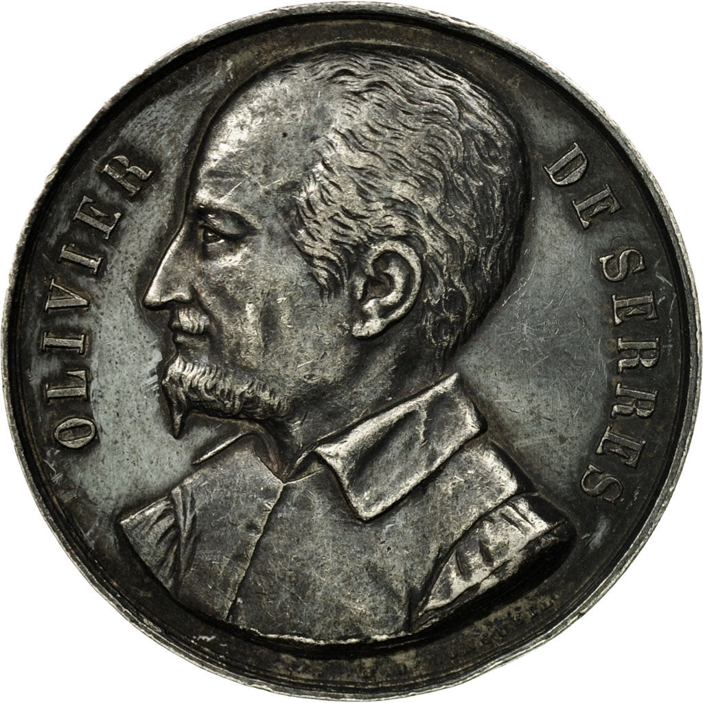 Francia, medalla, Société d'Agriculture du Puy, Haute-Loire, De Longueil