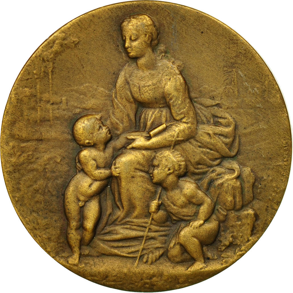 France, Medal, Belle Jardinière, Souvenir du Centenaire, Paris, 1930, Dubois.H