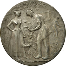 France, Medal, Association Horticole de l'Ain, Delpech, AU(55-58), Silver