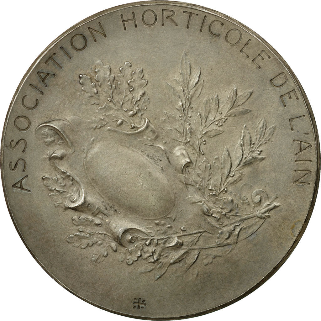 France, Medal, Association Horticole de l'Ain, Delpech, AU(55-58), Silver