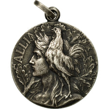 France, Medal, Fête des Pharmaciens de Lyon, 1923, Poncet, AU(50-53), Silvered
