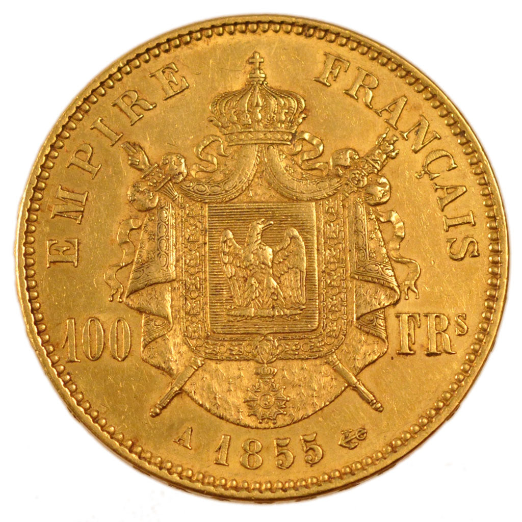 100 Francs or Napoléon III Tête Nue