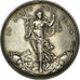 France, Token, Commerce de Soie, Lyon, 1866, Bonnet, AU(55-58), Silver