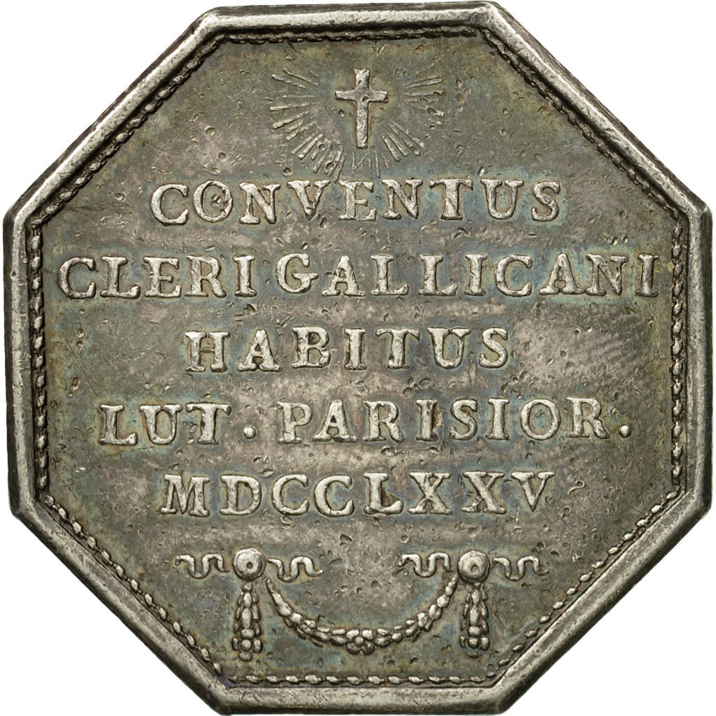 France, Token, Louis XVI, Assemblée du Clergé et Jetons Religieux, 1775