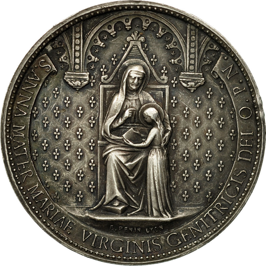 France, Médaille, Ligue des Familles Nombreuses de Lyon et du Rhône, 1928