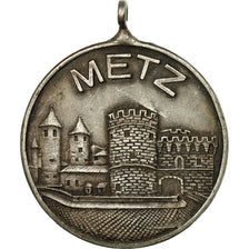 France, Medal, Foire Exposition de Metz, EF(40-45), Silvered bronze