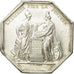 France, Token, Banque de France, An VIII, Dumarest, AU(55-58), Silver