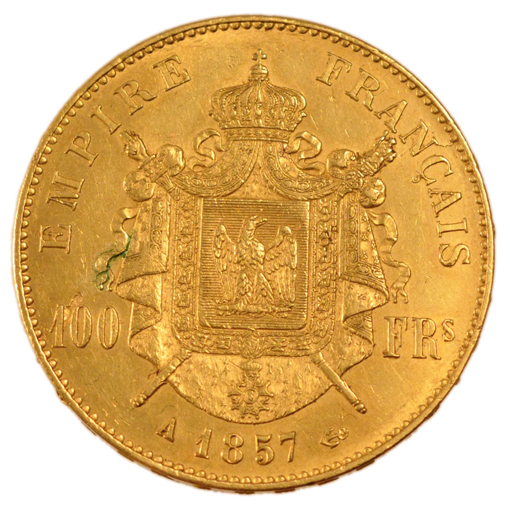 100 Francs or Napoléon III Tête Nue