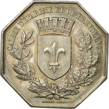 France, Token, Caisse d'épargne et de prévoyance de Lille, 1860, Borrel